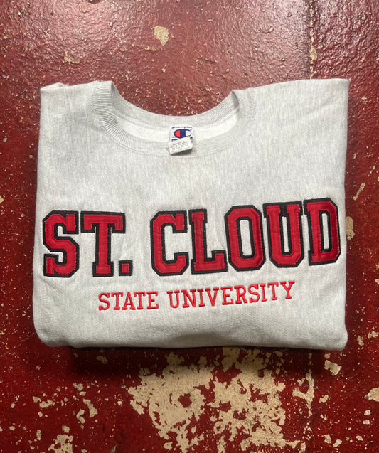 90s Champion Reverse Weave St. Cloud Crewneck