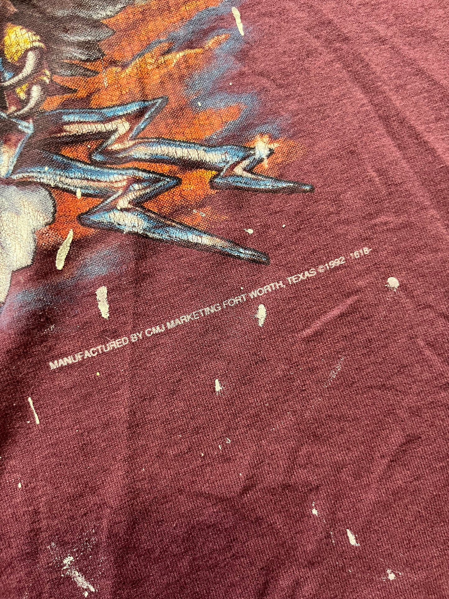 1992 3D Emblem “American Biker” Tee