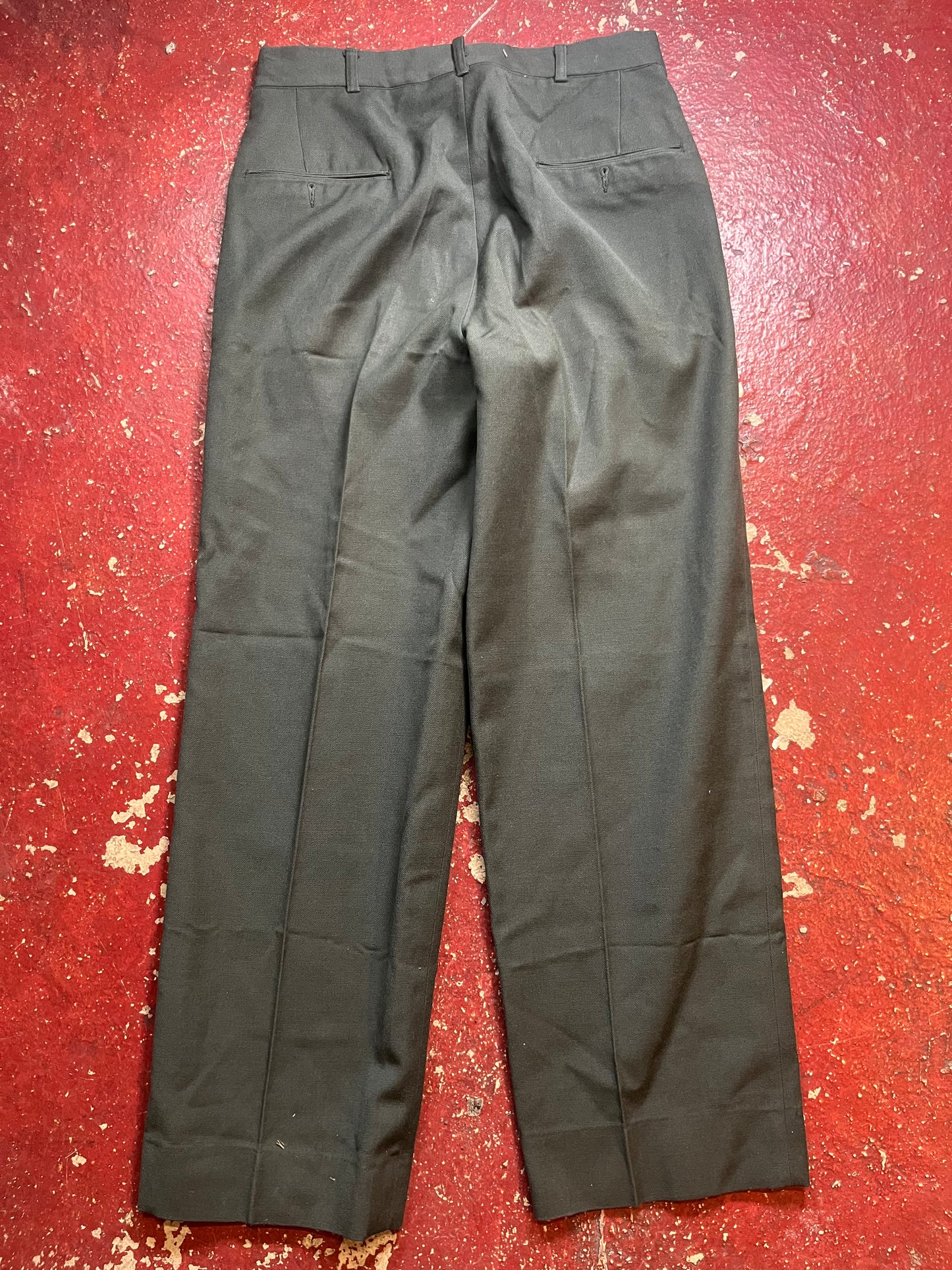 50s Green Whipcord Pants