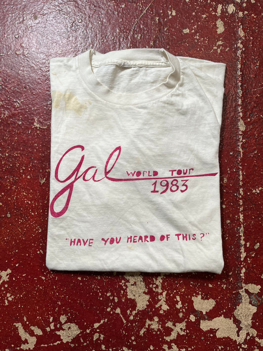 1983 Gal World Tour Tee