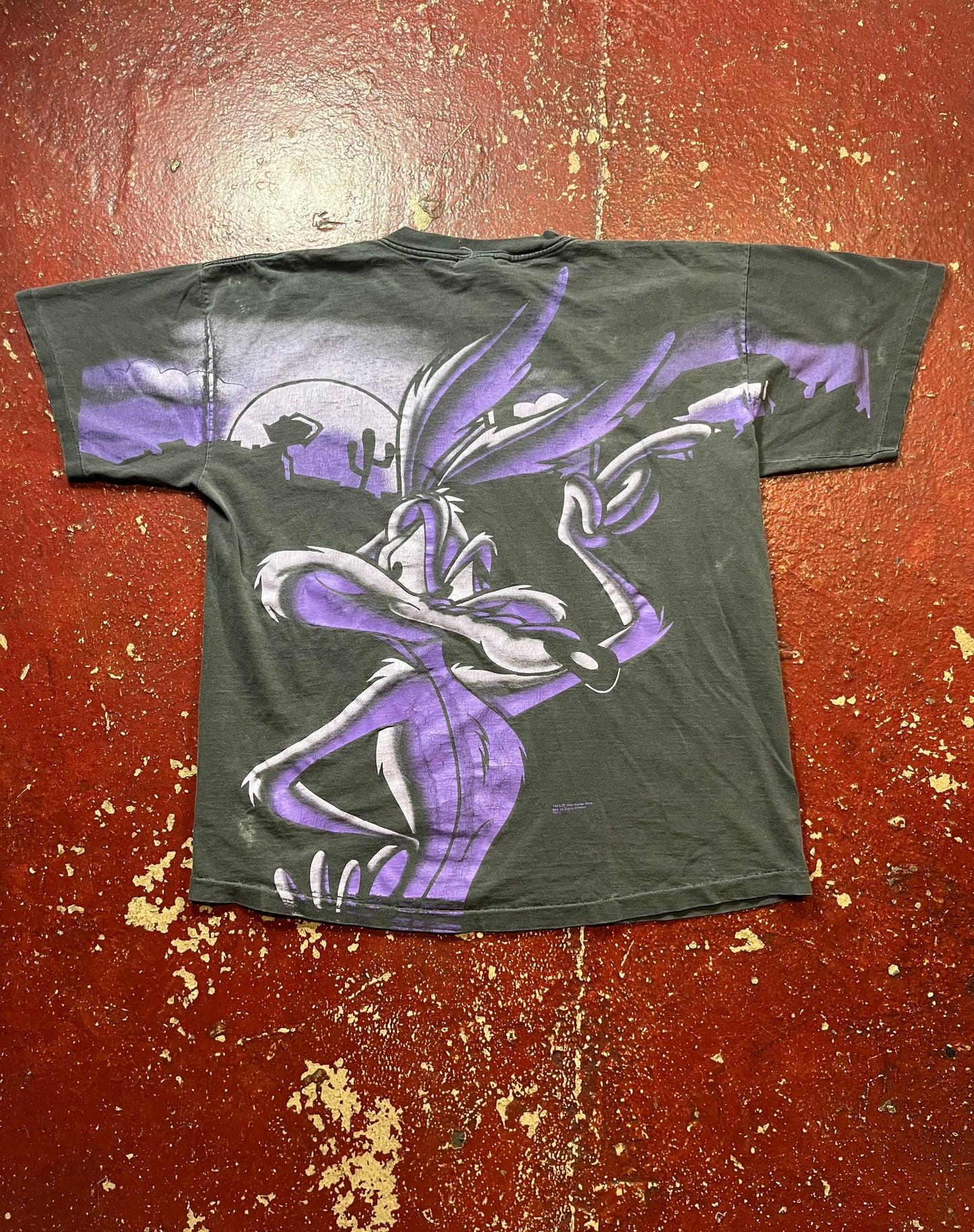 1995 Wile E Coyote AOP Tee
