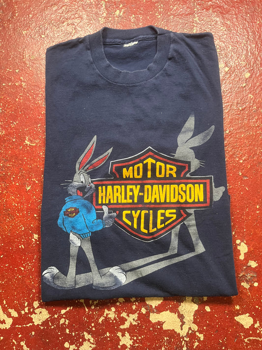 90s Harley Davidson Bugs Bunny Tee