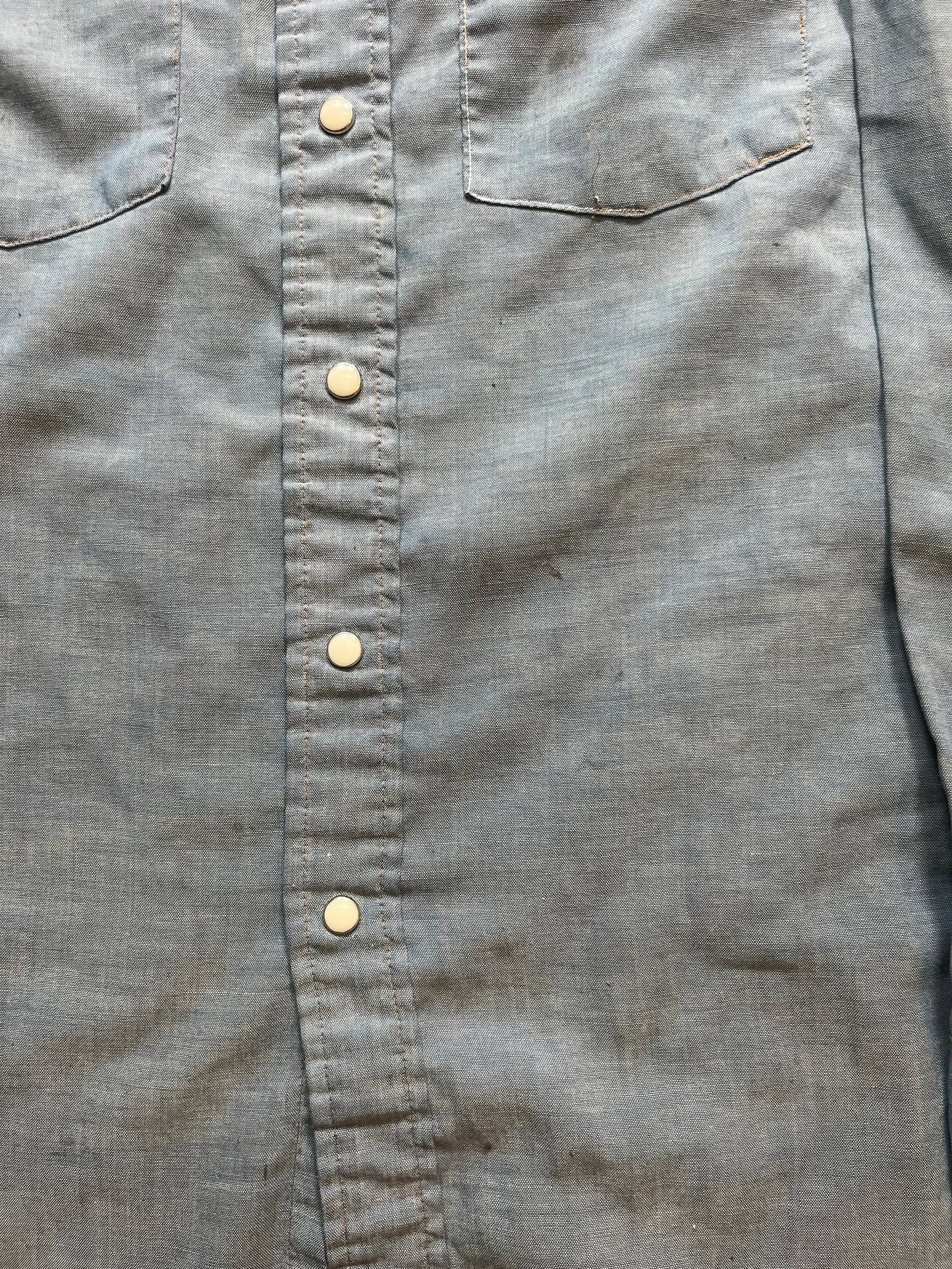 60s Maverick Blue Bell Western Shirt