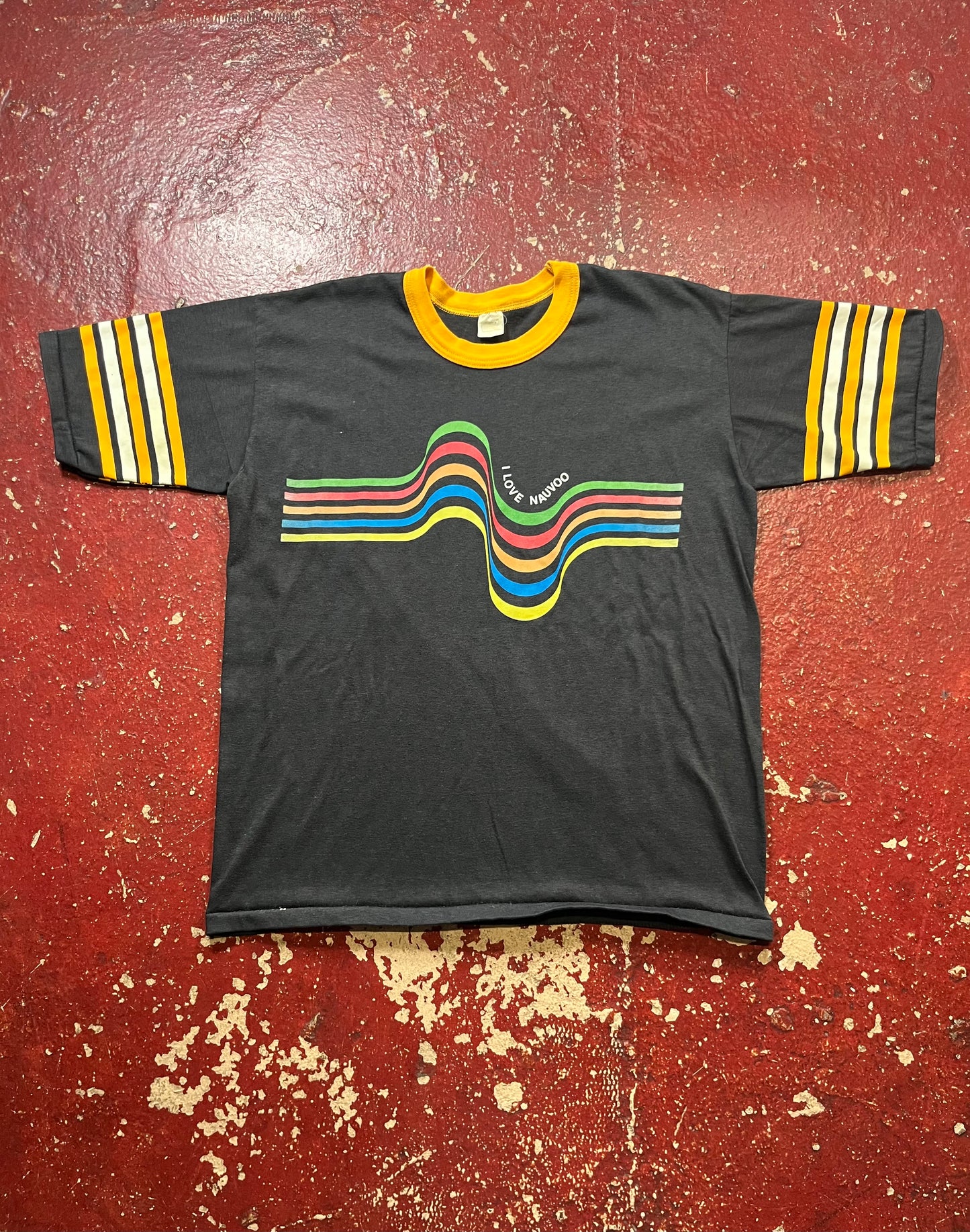 70s/80s I Love Nauvoo Ringer Tee