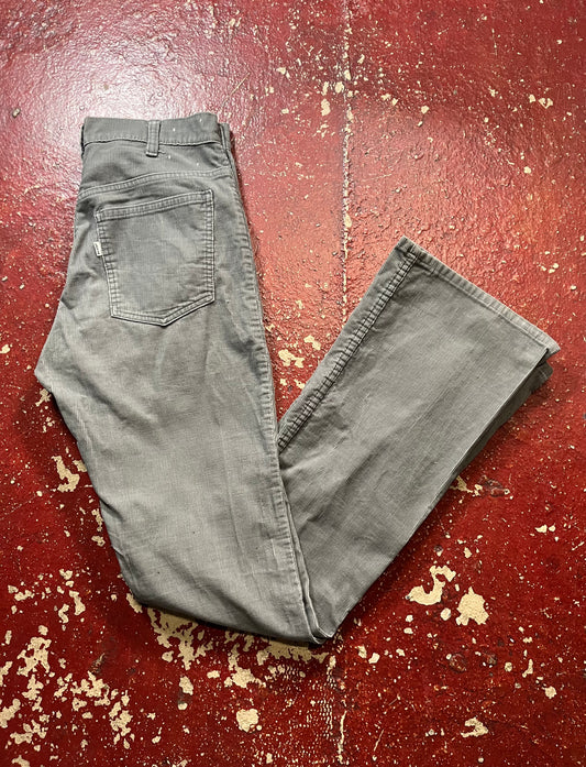 70s Levi’s Grey Corduroy Pants