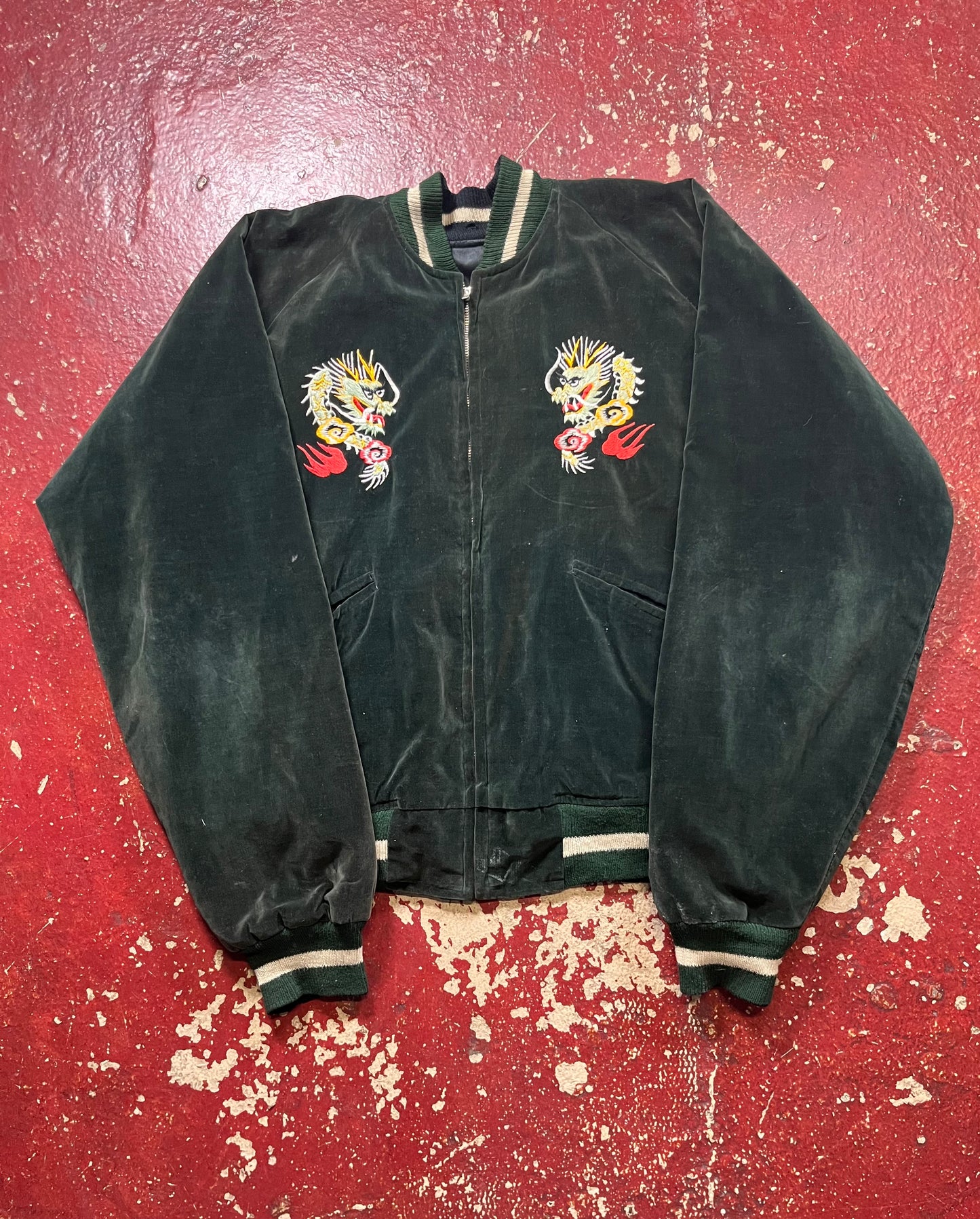 50s Korea Souvenir Reversible Jacket