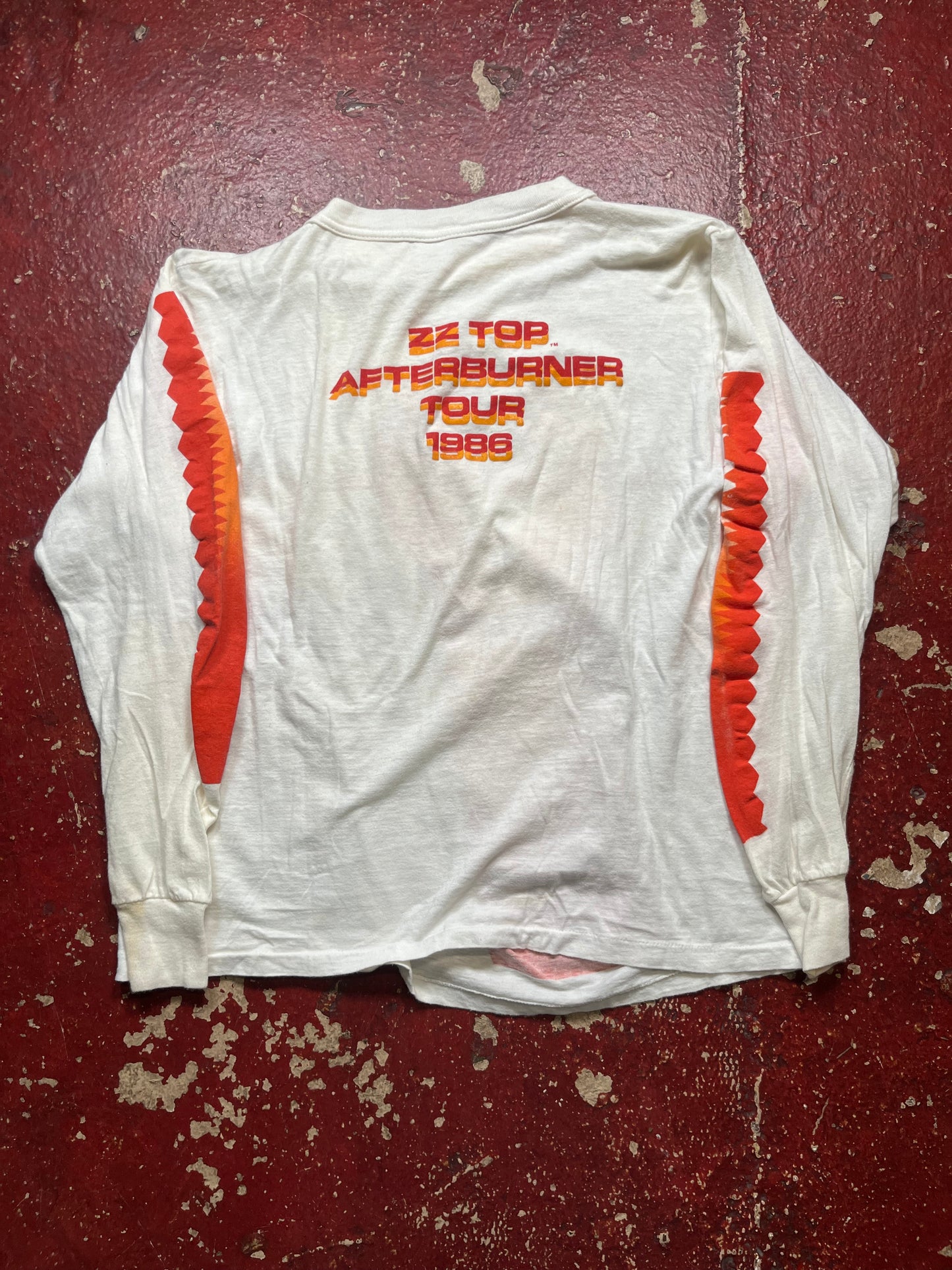 1986 ZZ Top “Afterburner” Long Sleeve Shirt