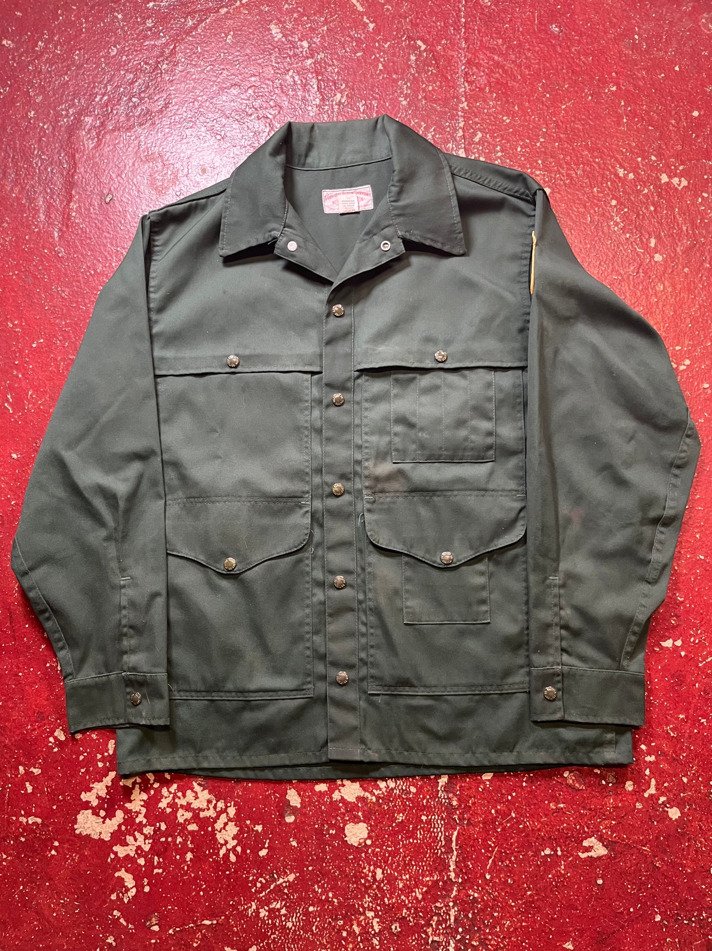 70s Filson US Forest Service Green Mackinaw Jacket