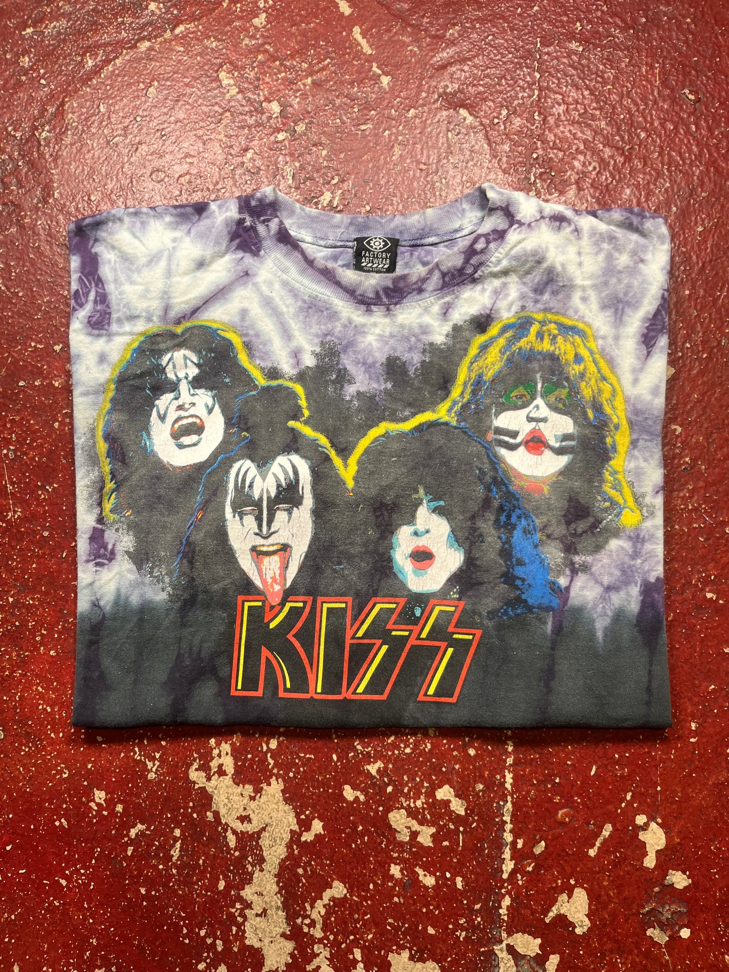 90s Kiss Tye Dye Tee