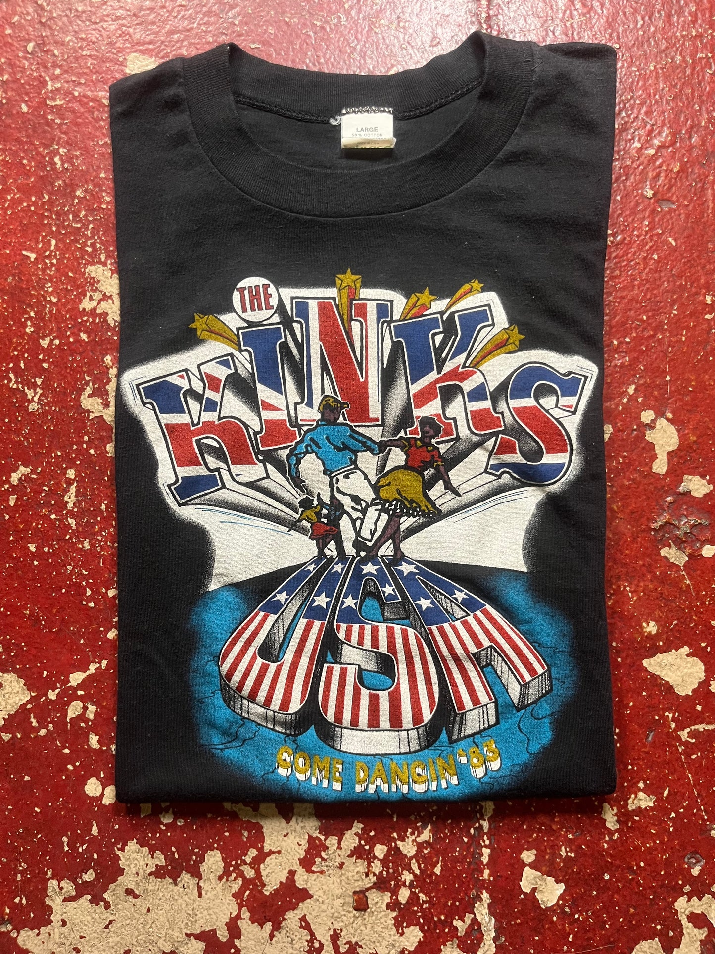 1983 The Kinks “State Of Confuzion” Tee