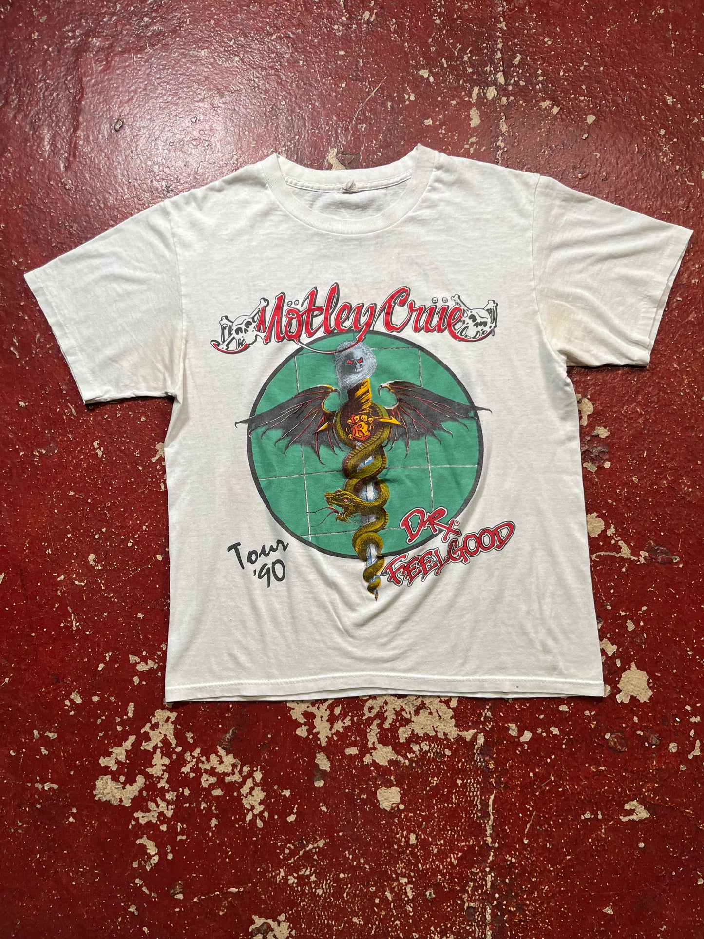 1990 Motley Crue “Dr Feel Good” Tee