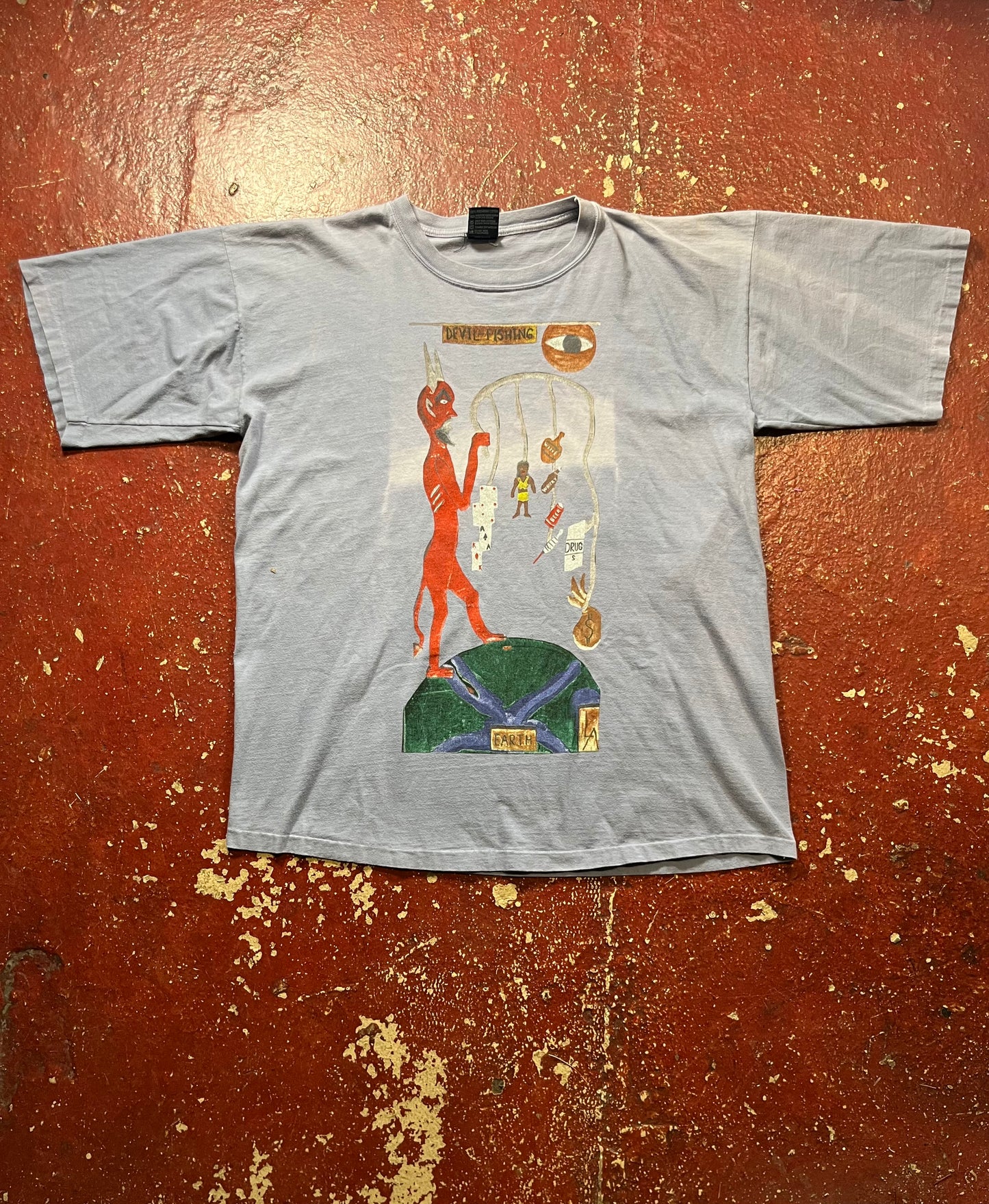90s House Of Blues “Devil Fishing” Tee