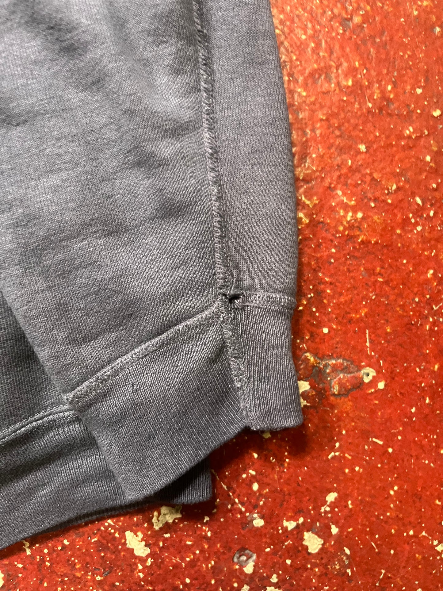 60s Overdyed Black Crewneck