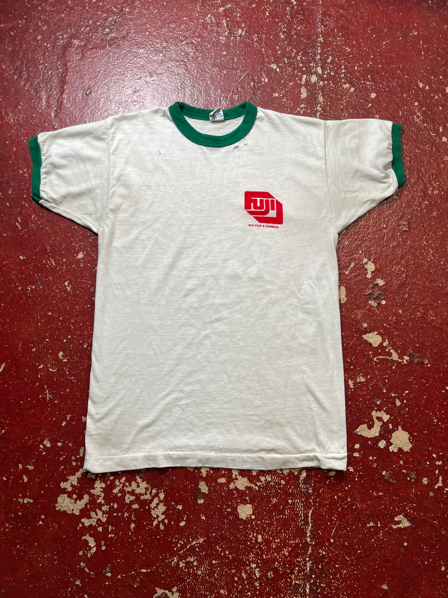 80s Fuji Cameras Ringer Tee