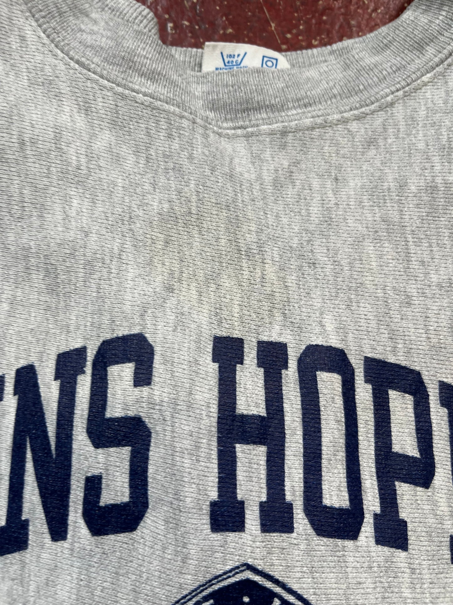 80s Champion Reverse Weave Johns Hopkins Crewneck