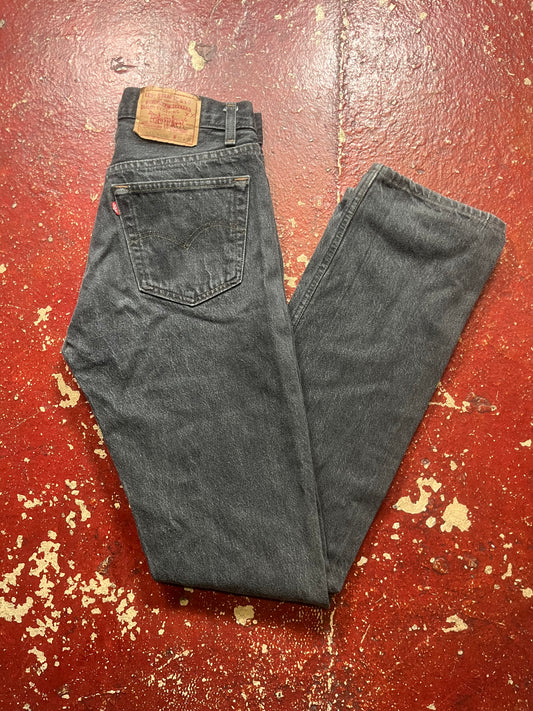 80s Levi’s 501s Black Jeans
