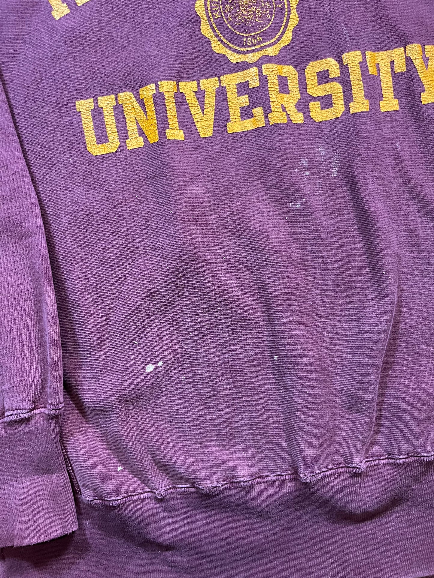 80s Champion Reverse Weave Kutztown University Crewneck