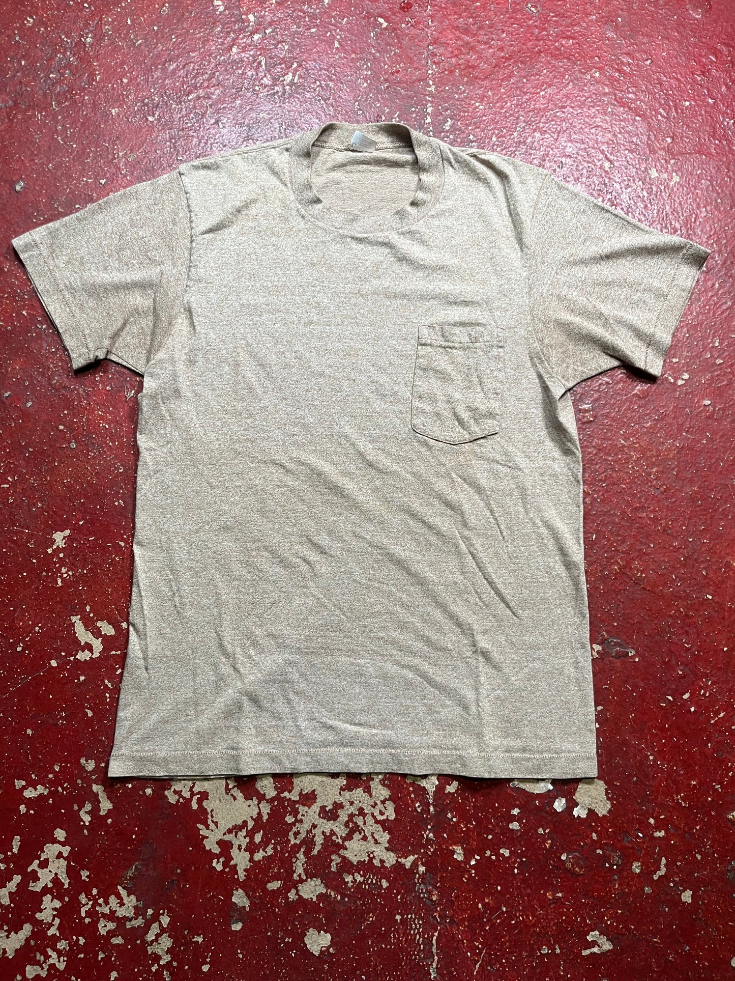 70s Brown Pocket Tee