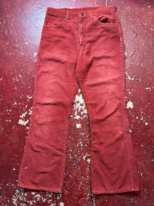 70s Levi’s 646 Salmon Corduroy Pants