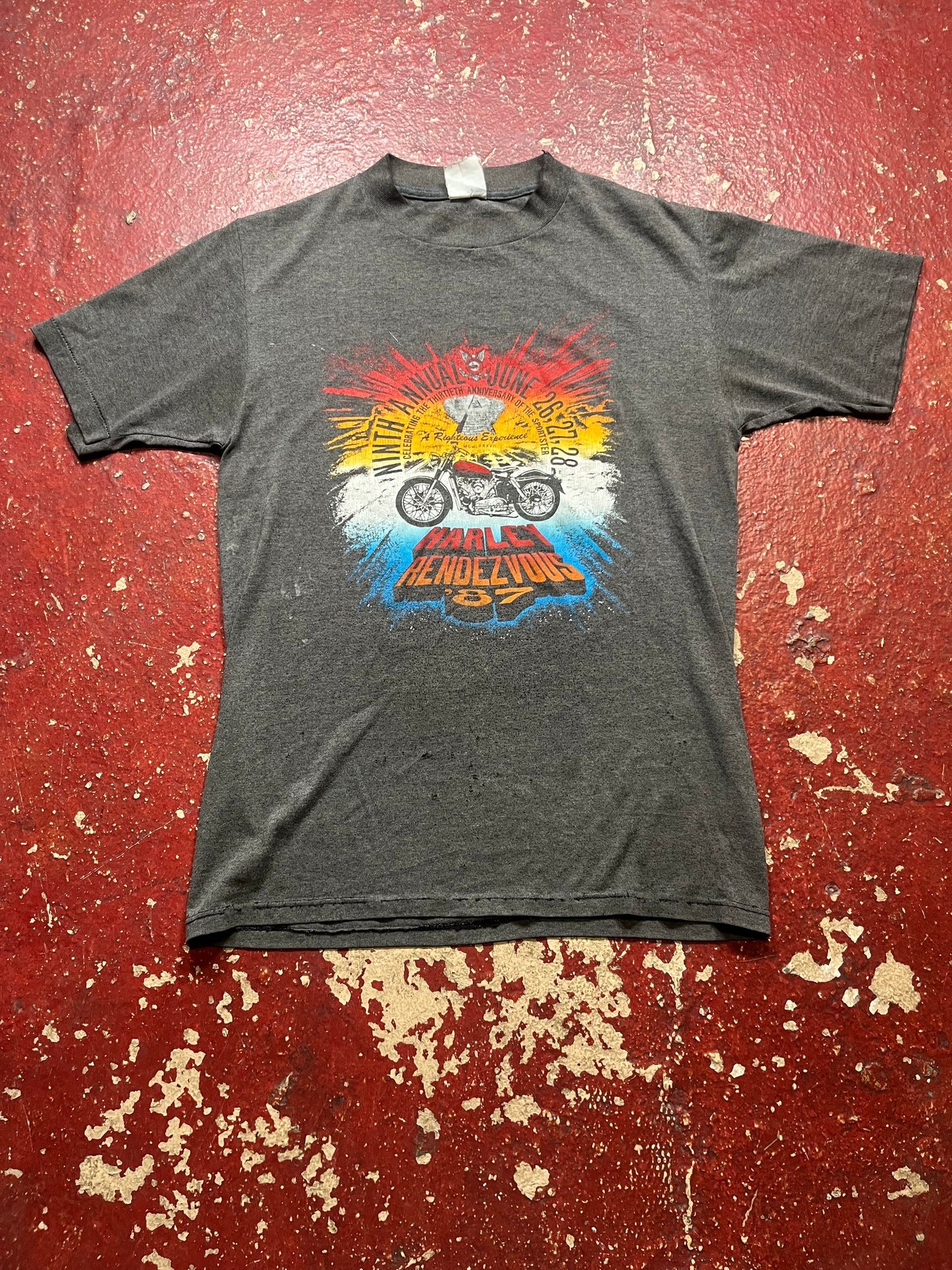 1987 Harley Rendezvous Tee