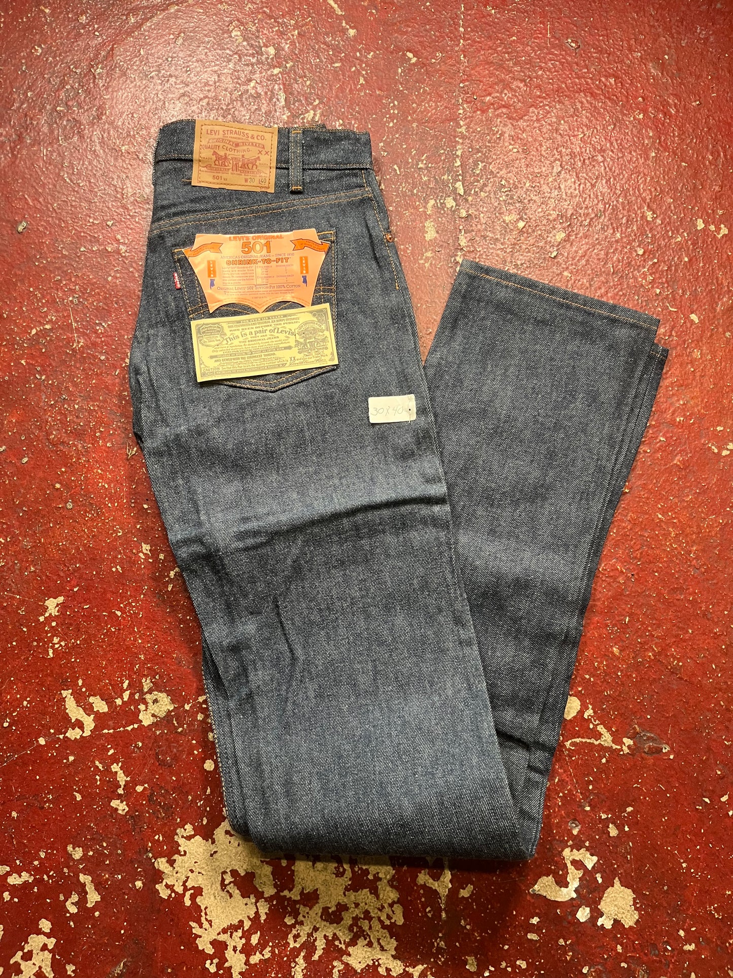 1987 DS Levis 501s Jeans