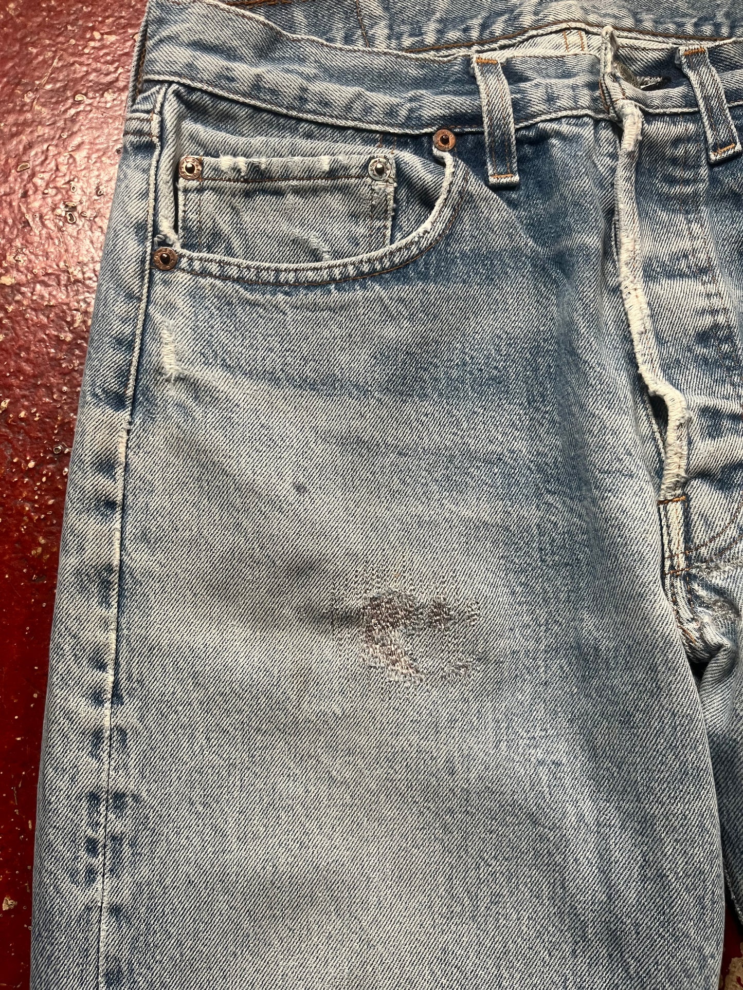 80s Levi’s 501s Selvedge Jeans