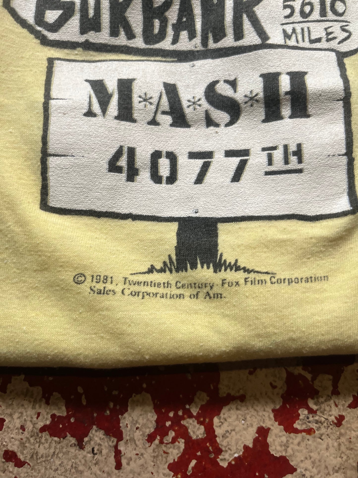 1981 Mash Tee