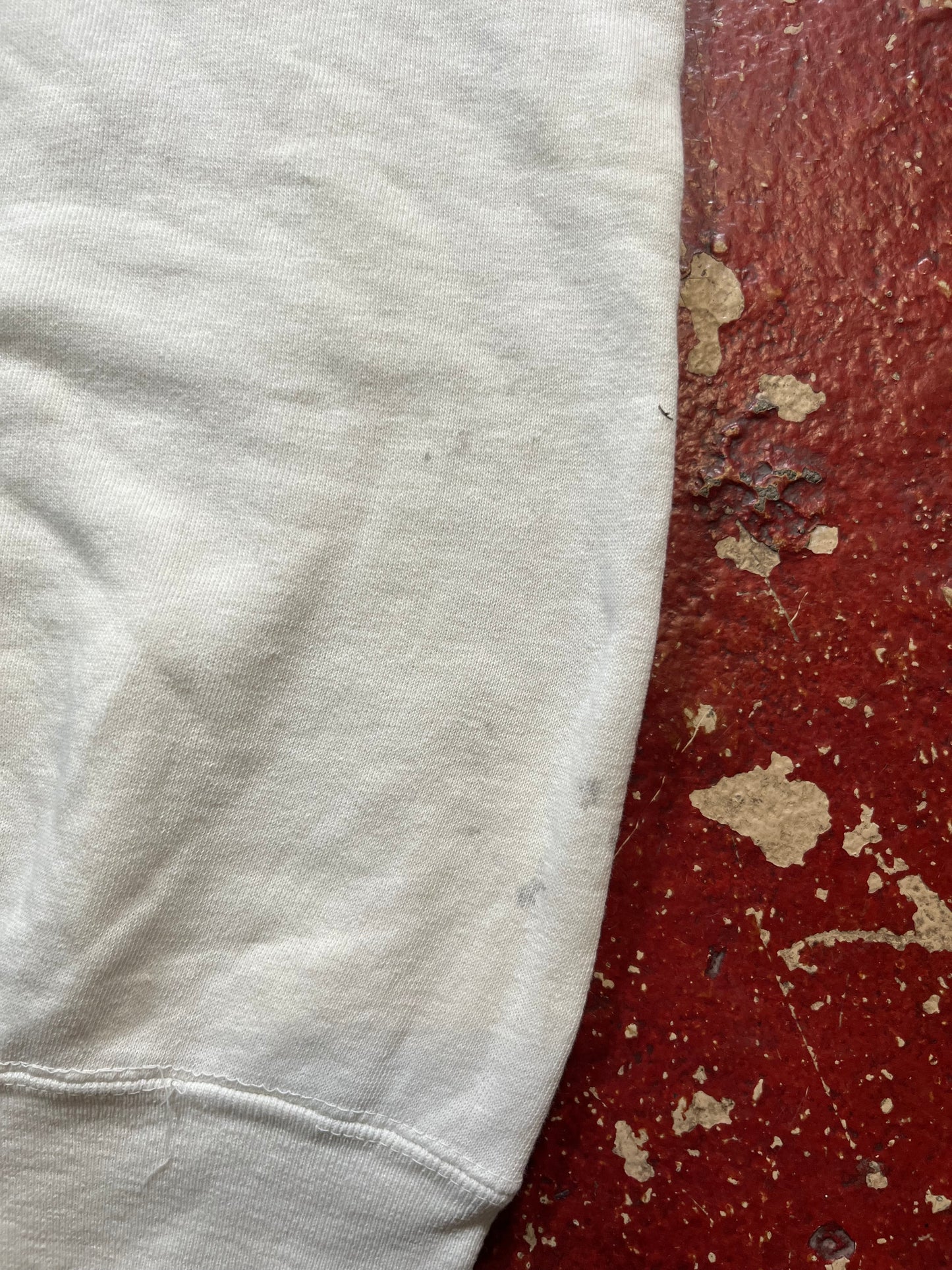 50s/60s White Crewneck