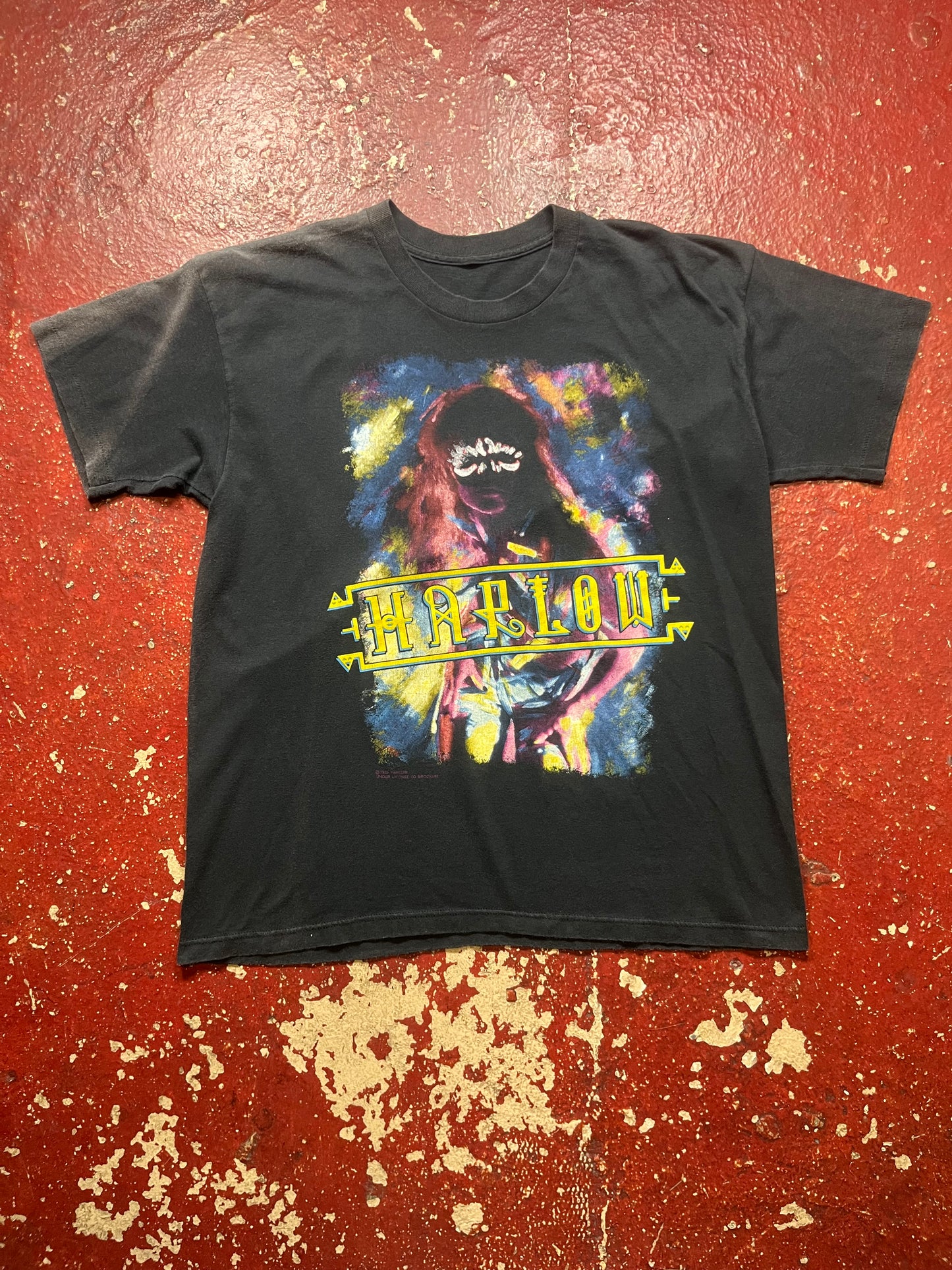 1990 Harlow “Chain Reaction” Tee