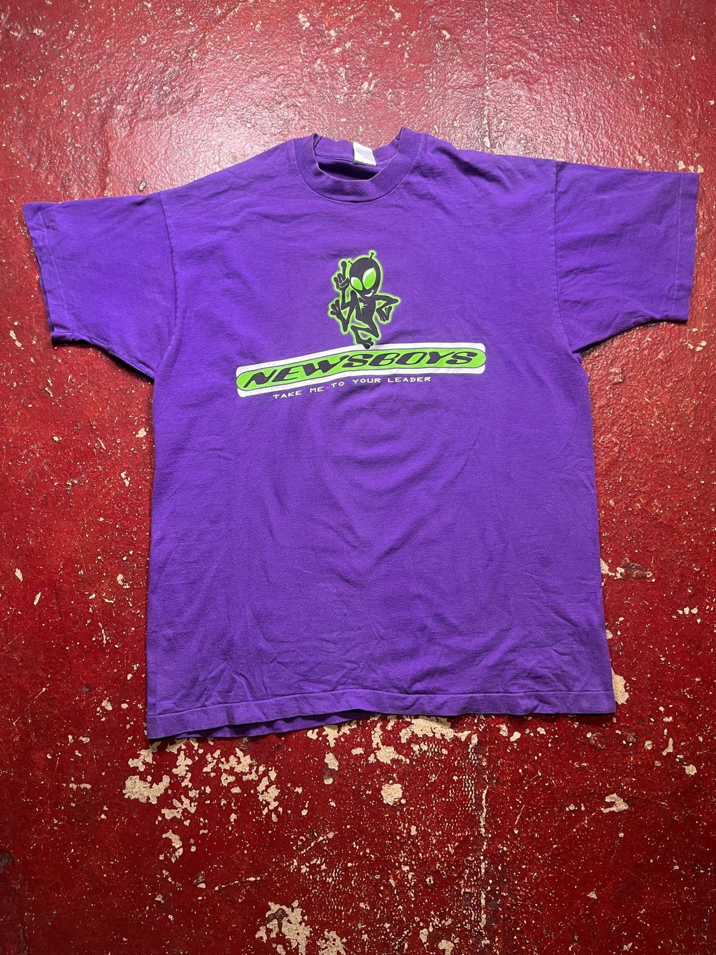 90s Newsboys “Take Me To Your Leader” Tee