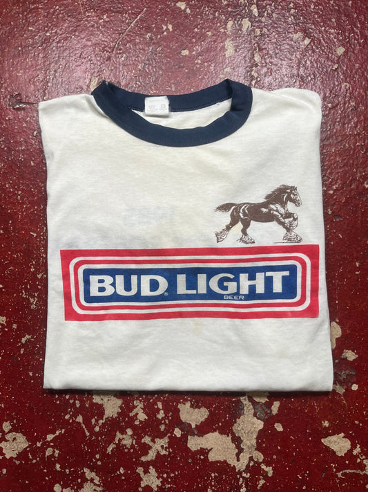 1985 Bud Light Softball Allstars Ringer Tee
