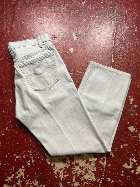 80s Levis 501s Grey Jeans