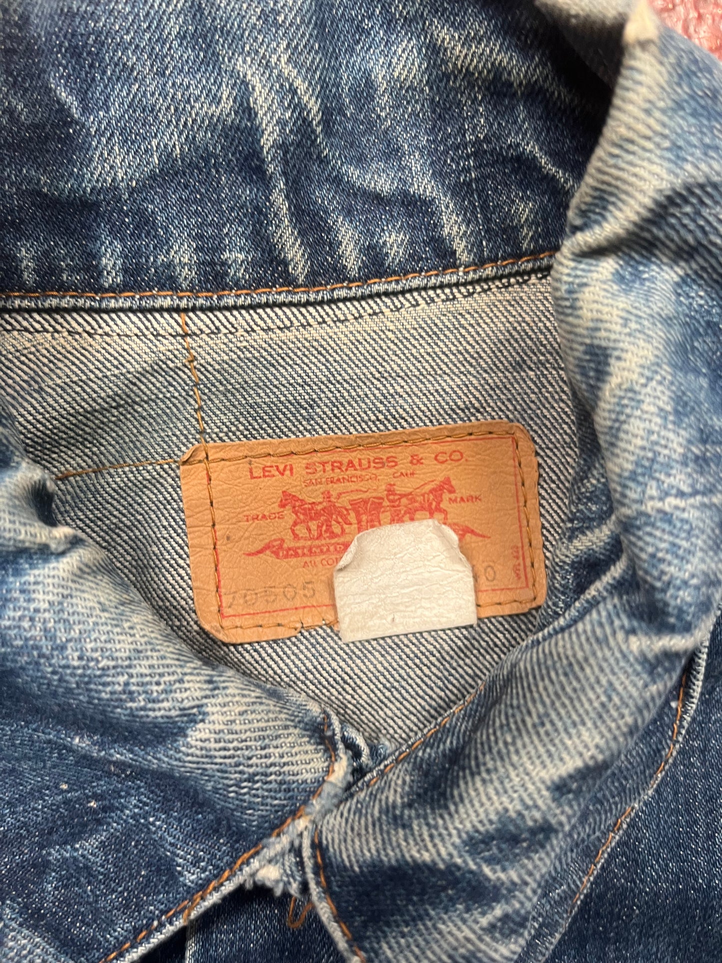 70s Levis Two Pocket Denim Jacket