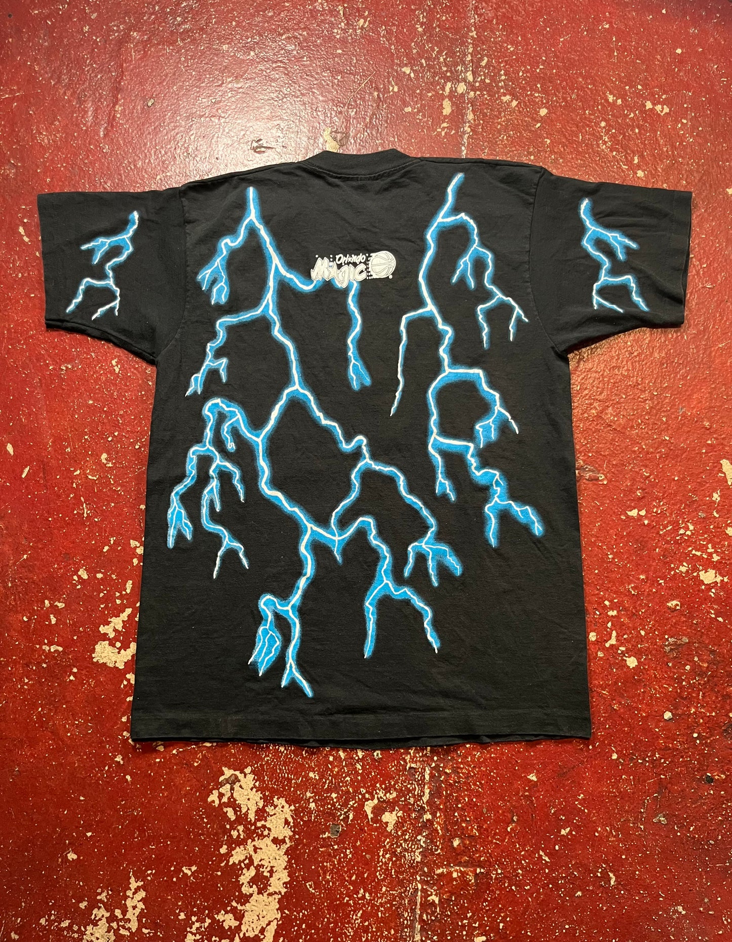 90s Orlando Magic Lighting AOP Tee