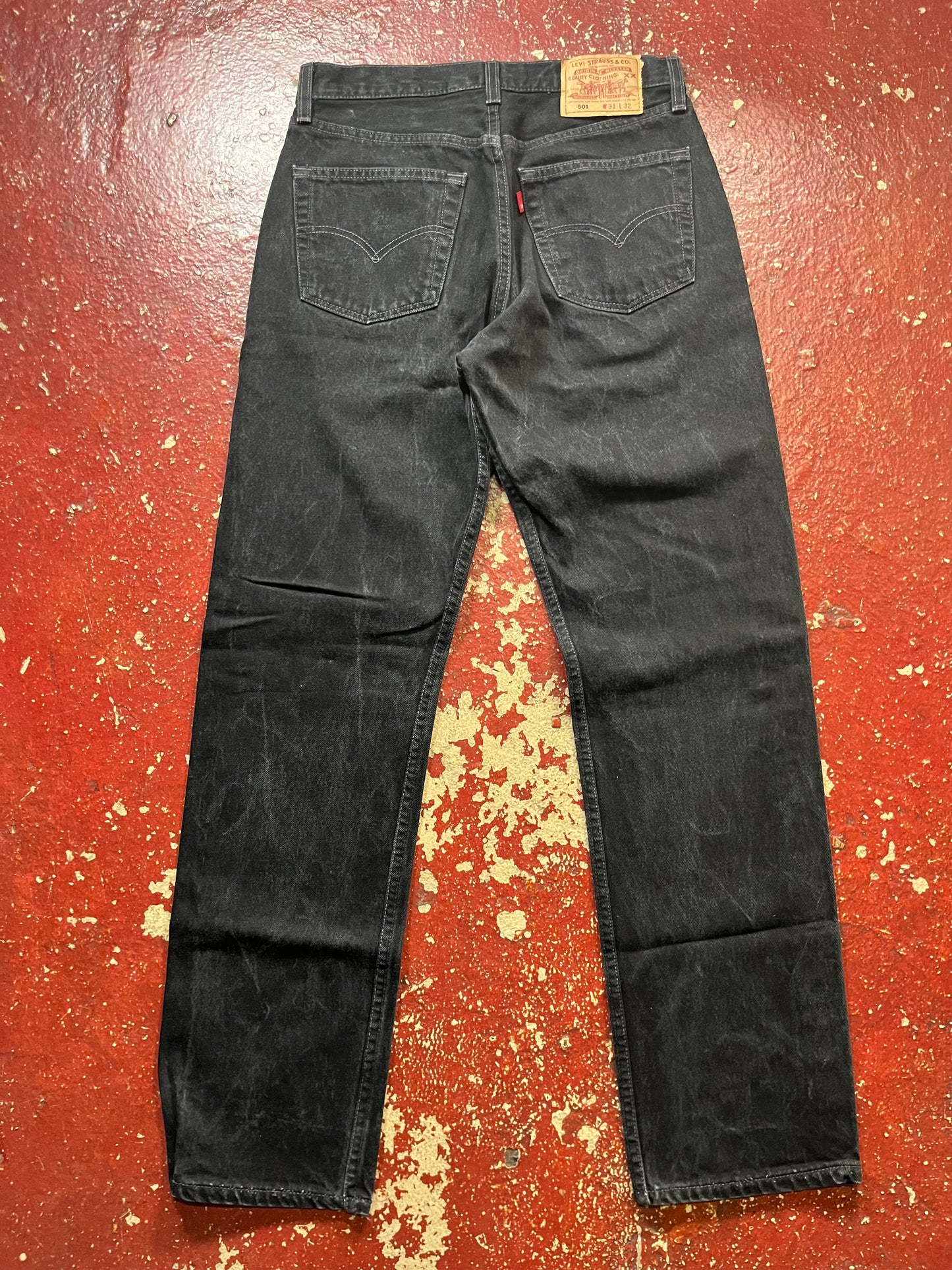 90s Levi’s 501s Black Jeans