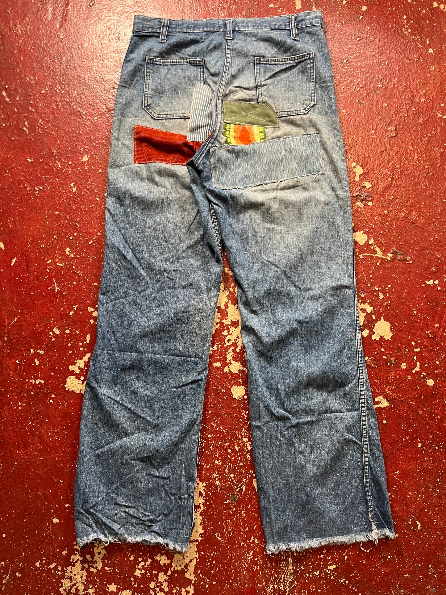 60s Seafarer Front Button Fly Jeans