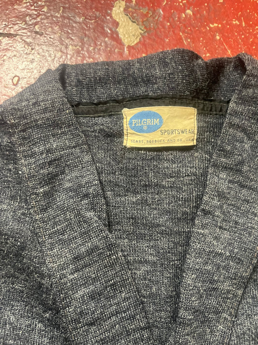 50s Pilgrim Black Cardigan