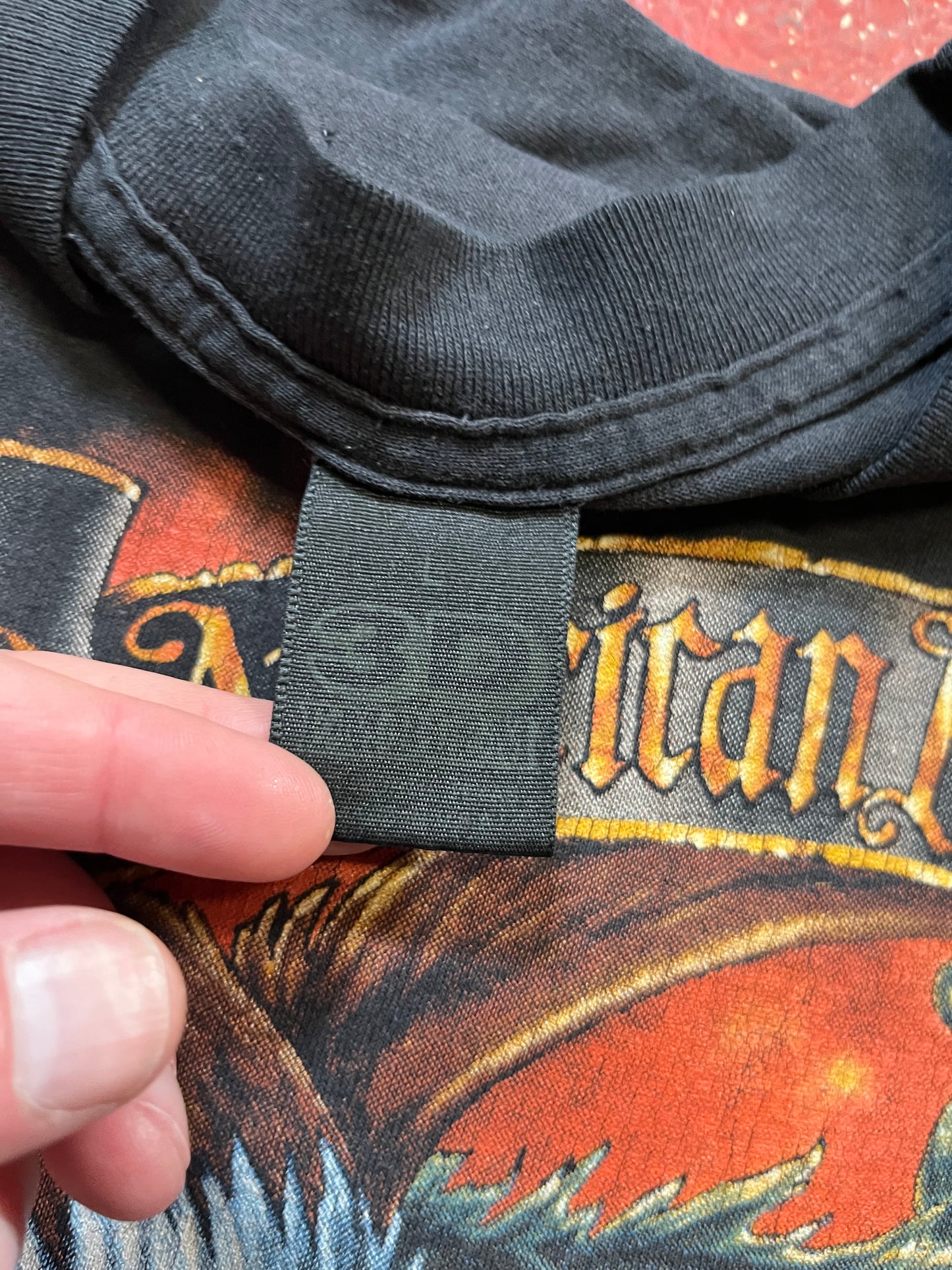 1992 3D Emblem American Biker Tee