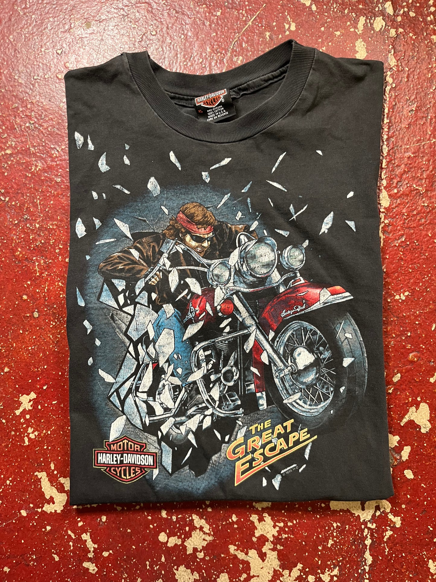 1995 Harley Davidson “Great Escape” Tee