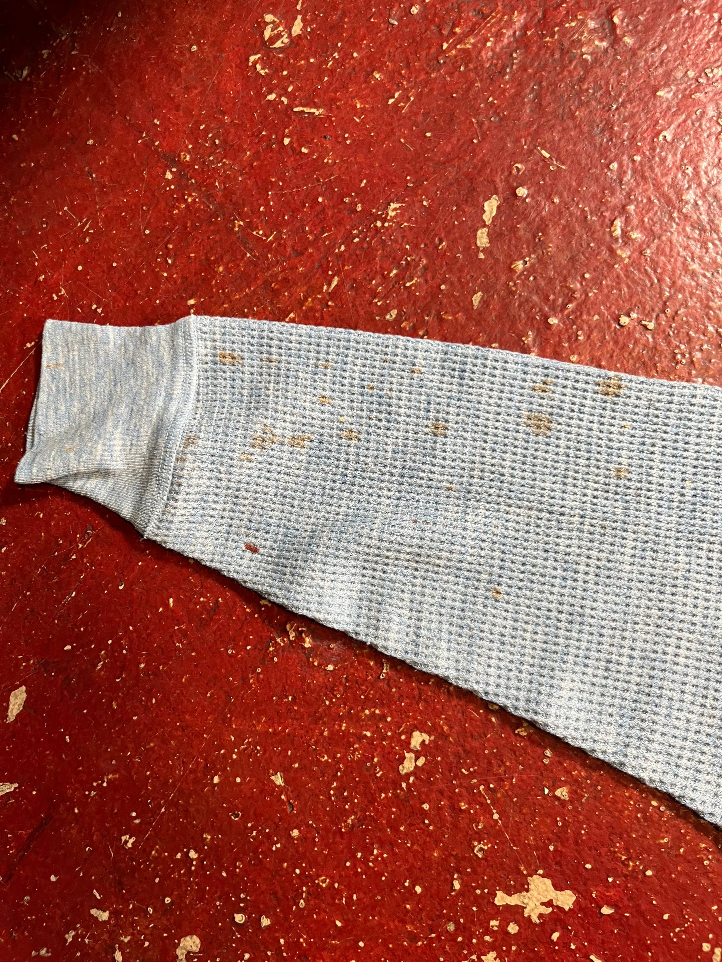 70s Long John Blue Thermal