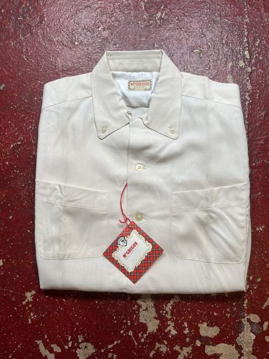 50s DS McGregor Rayon Loop Collar Shirt