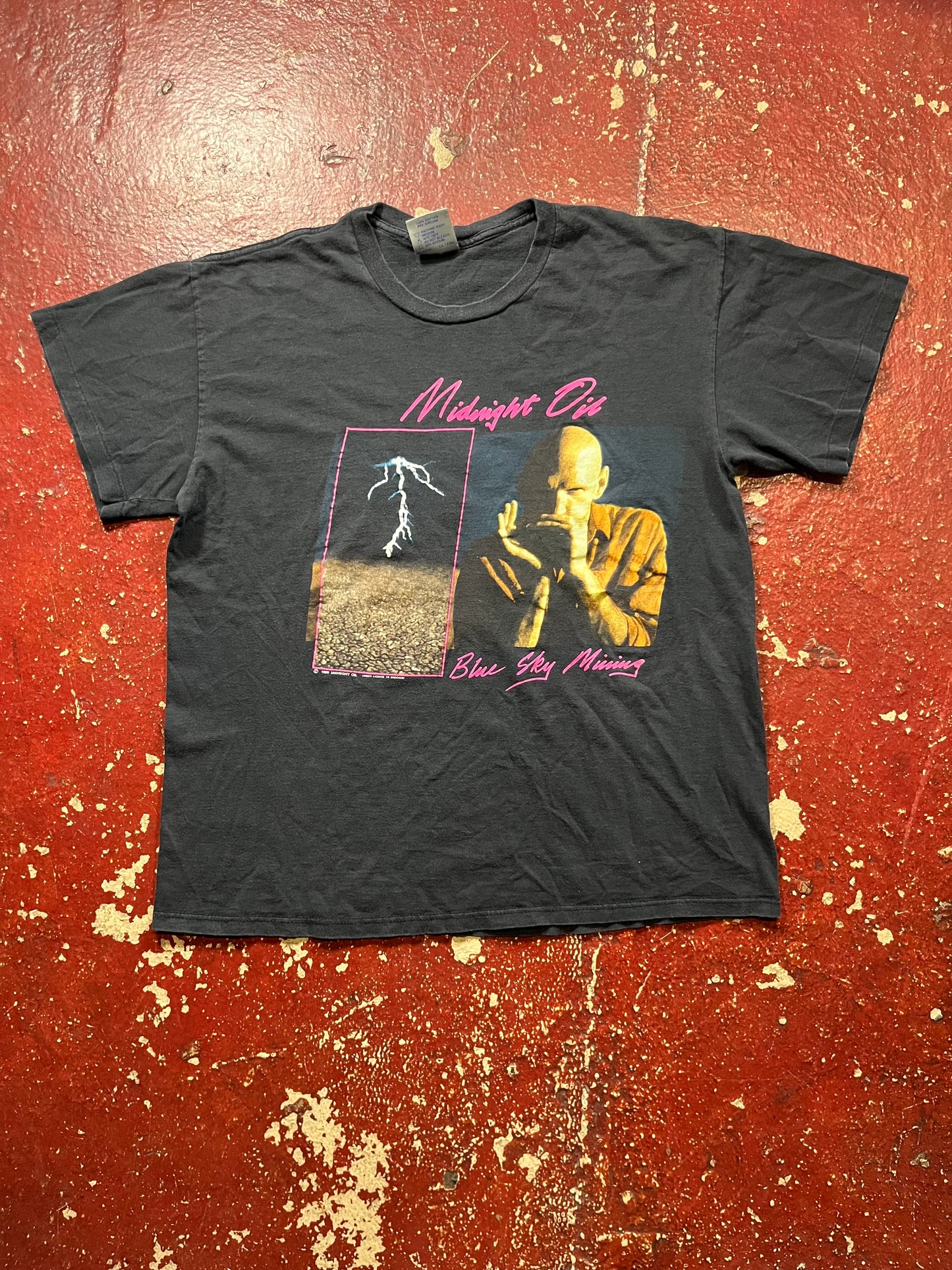 1990 Midnight Oil Tee