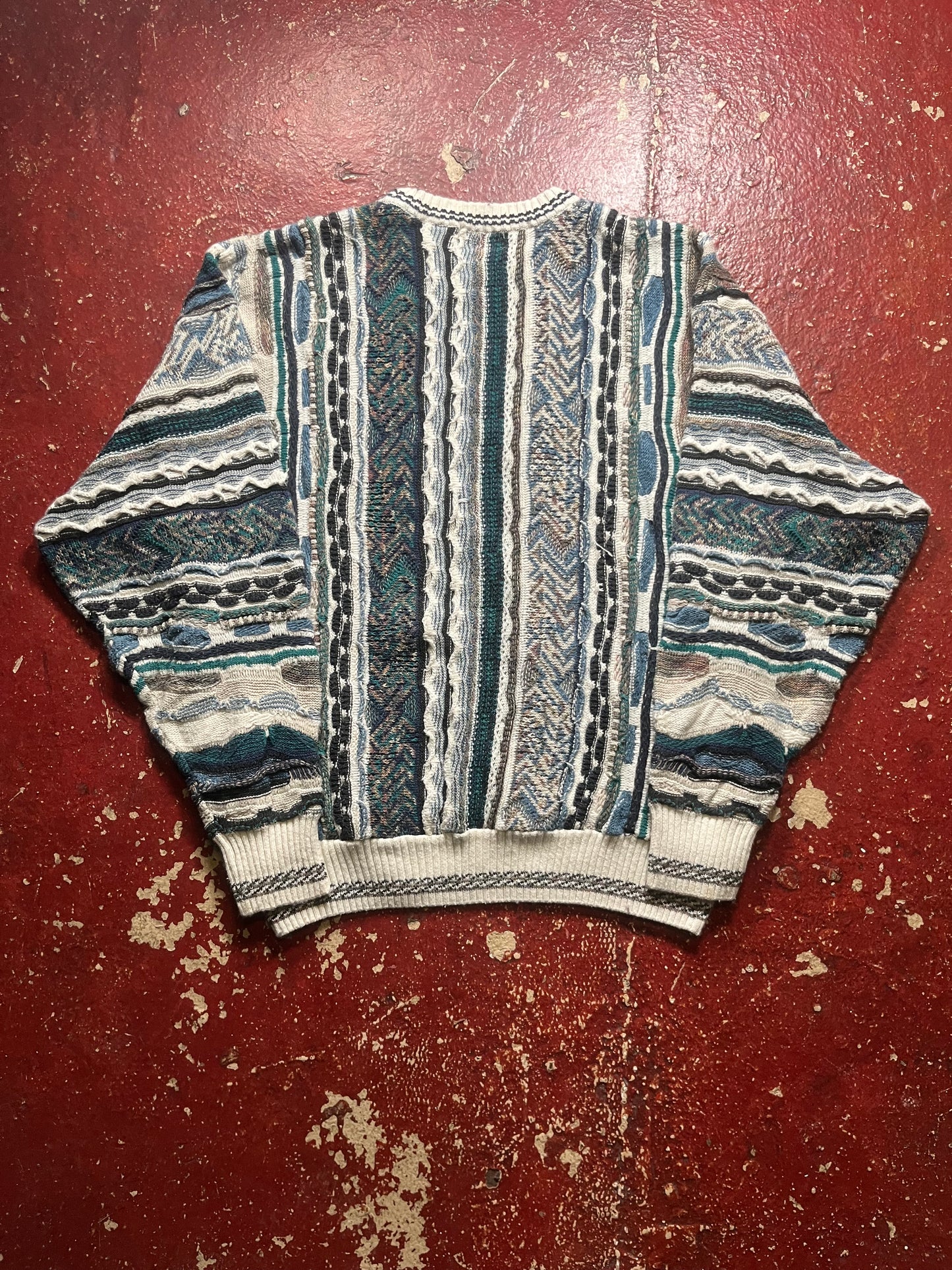 90s Marconi 3D Knit Sweater