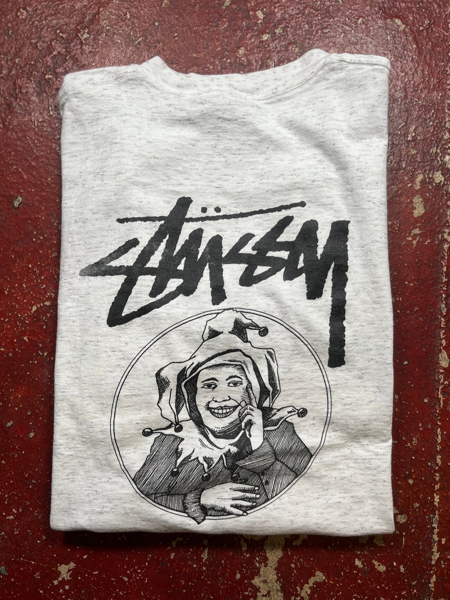 90s Stussy Bootleg Jester Tee