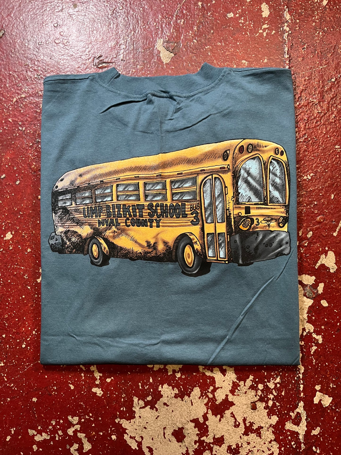 1998 Limp Bizkit “School Bus” Tee