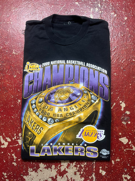 2000 Los Angeles Lakers Ring Tee