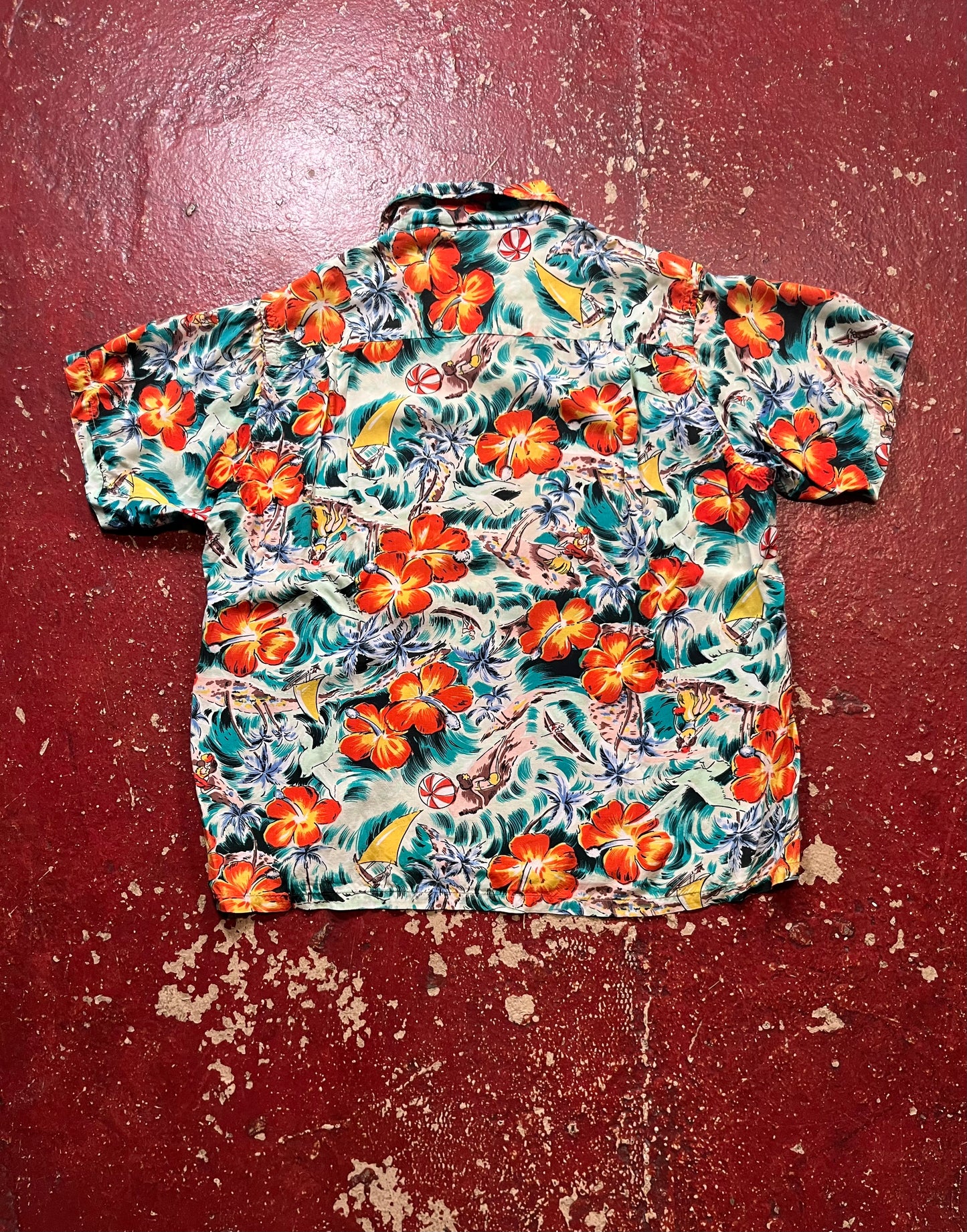 60s Aloha Shirts Rayon Hawaiian Shirt