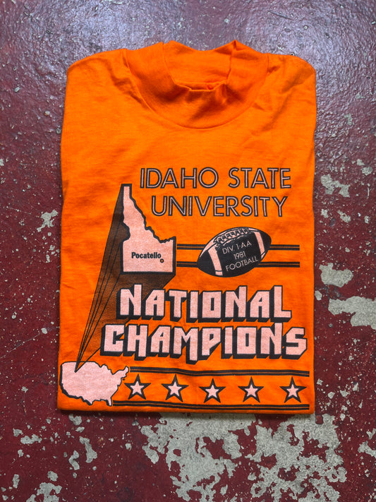 1981 Idaho State 1AA National Champions Tee