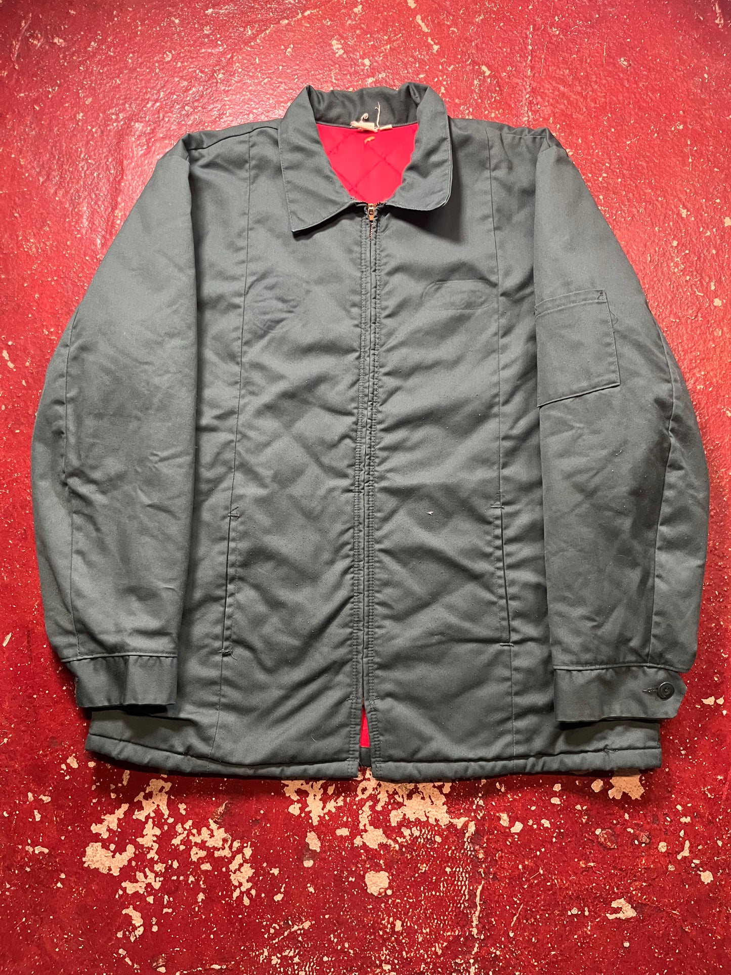 60s/70s Green Work Jacket