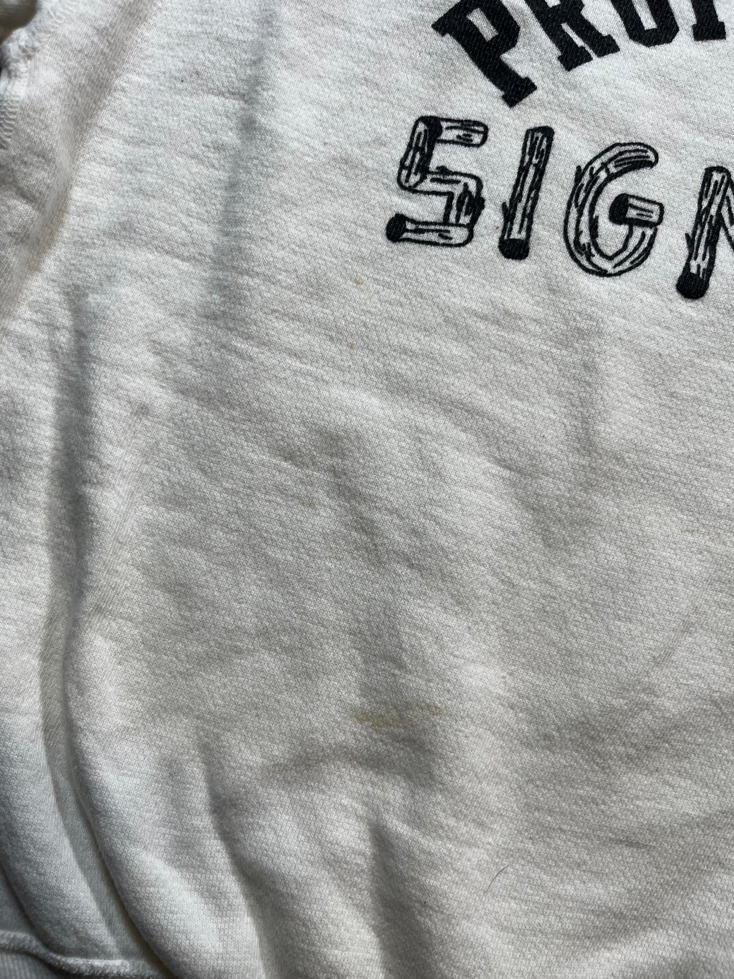 50s Single V Sigma Phi Crewneck